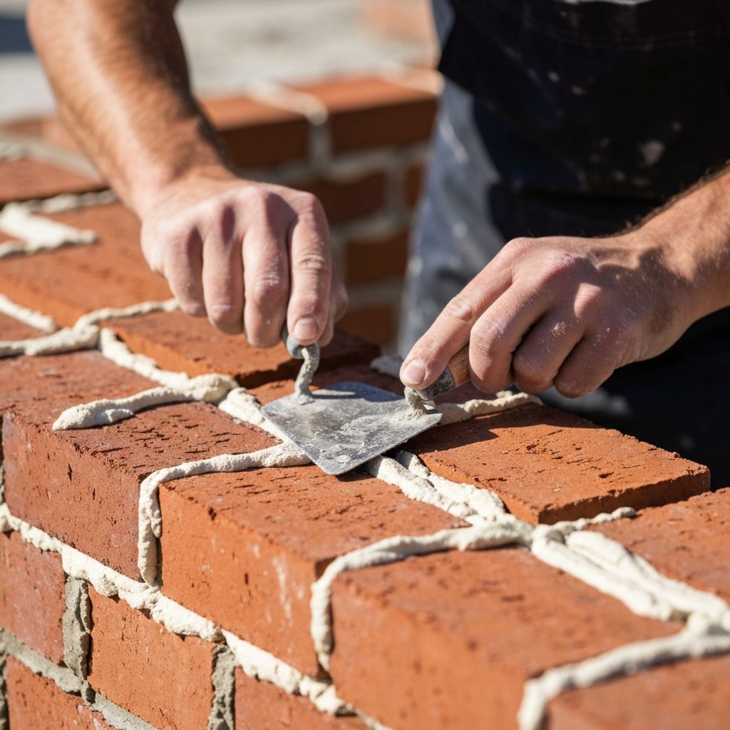Quality brickwork craftsmanship