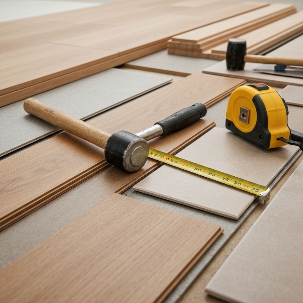 Quality flooring installation