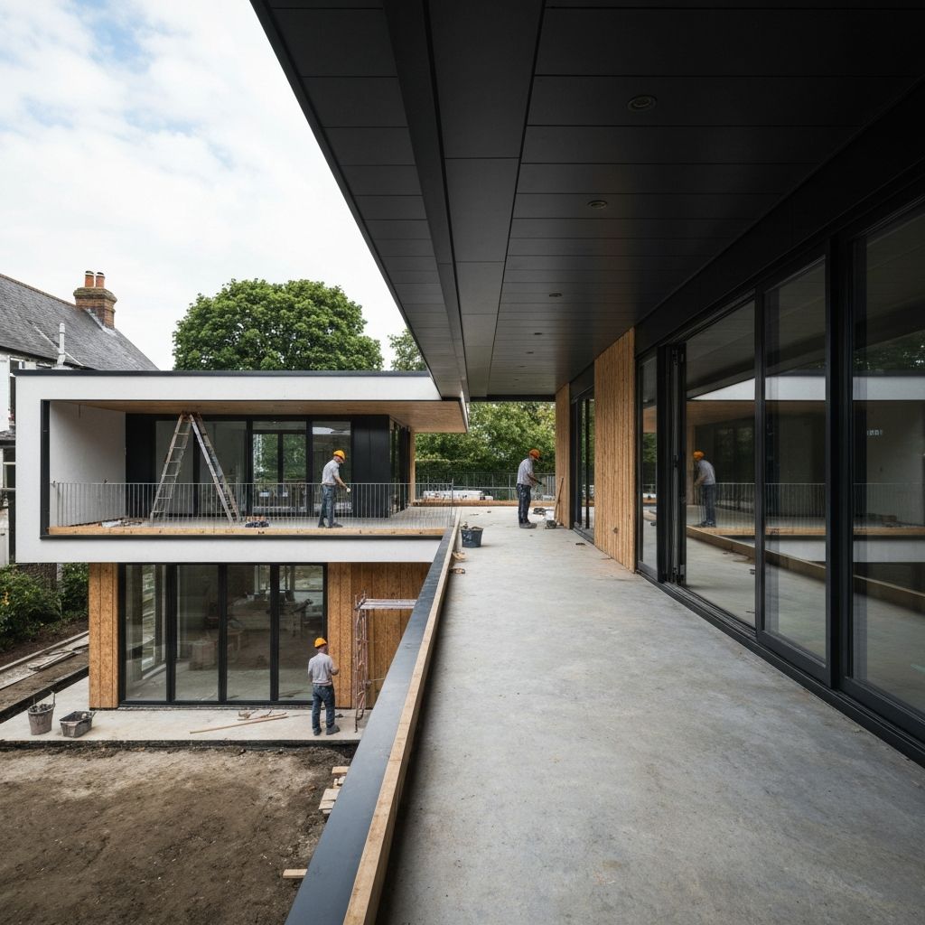 Home extension construction